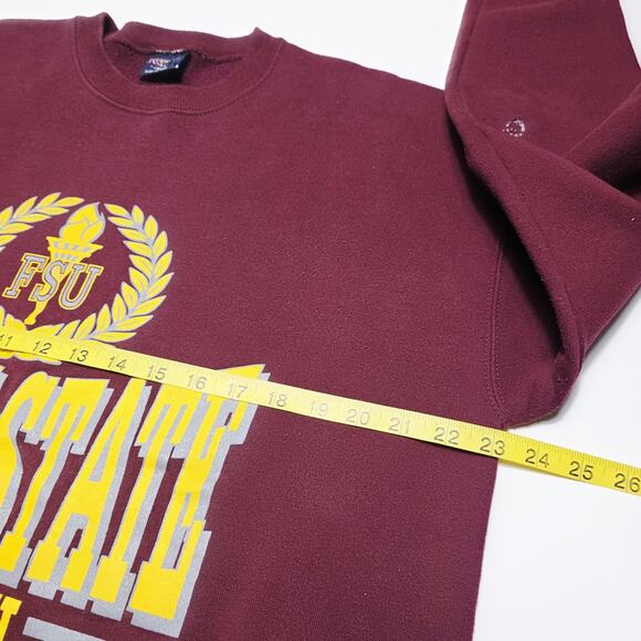 Vintage Ferris State University Sweatshirt XL University Crewneck Pullover 90's - Picture 5 of 8